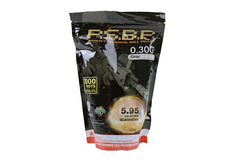 2000pcs 0,3g P.S.B.P BBs - grey
