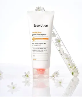 a solution Trouble focus gentle cleansing foam 150g