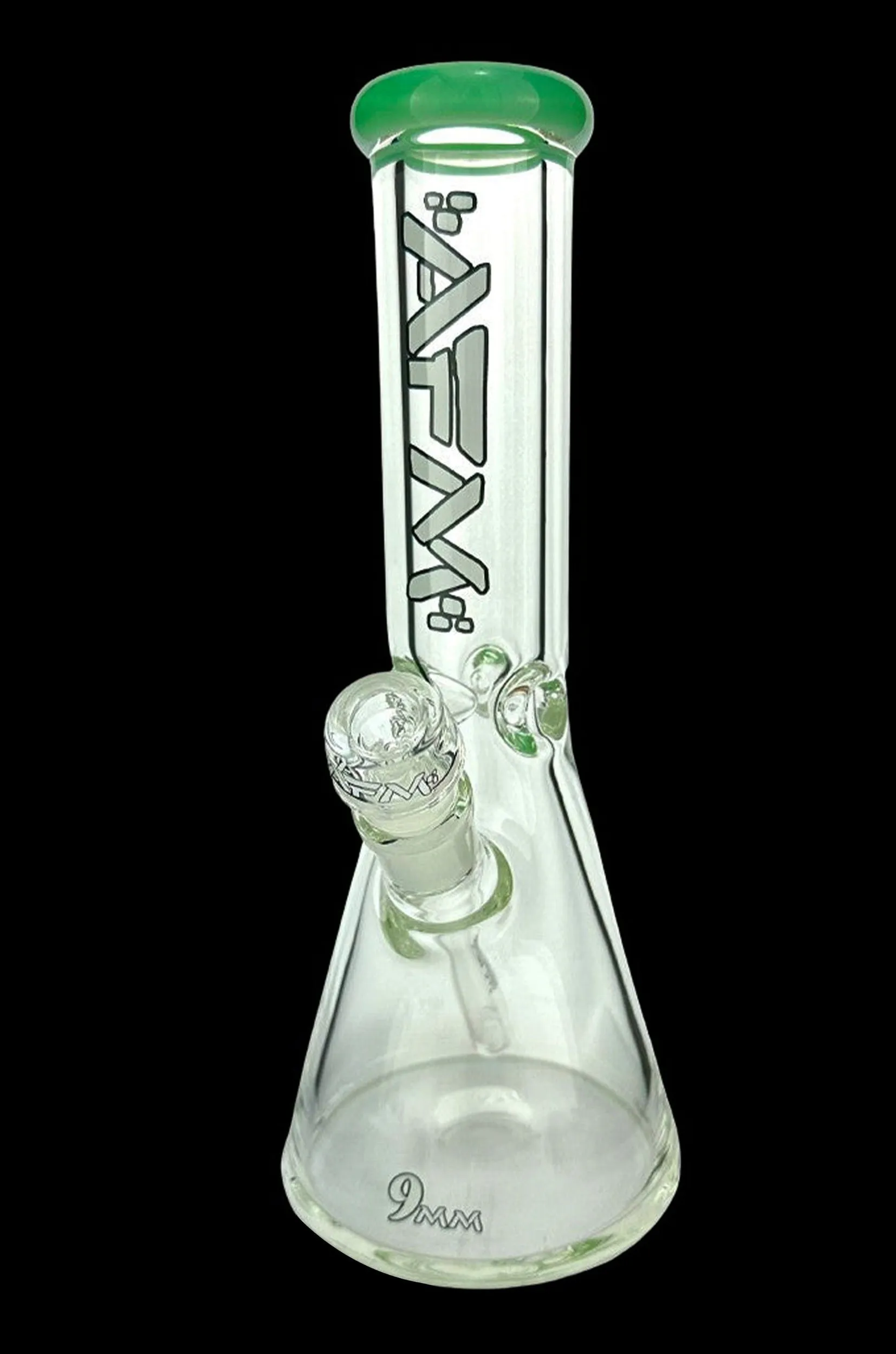 AFM Glass Heavy Boi Colored Lip Glass 9mm Beaker Bong