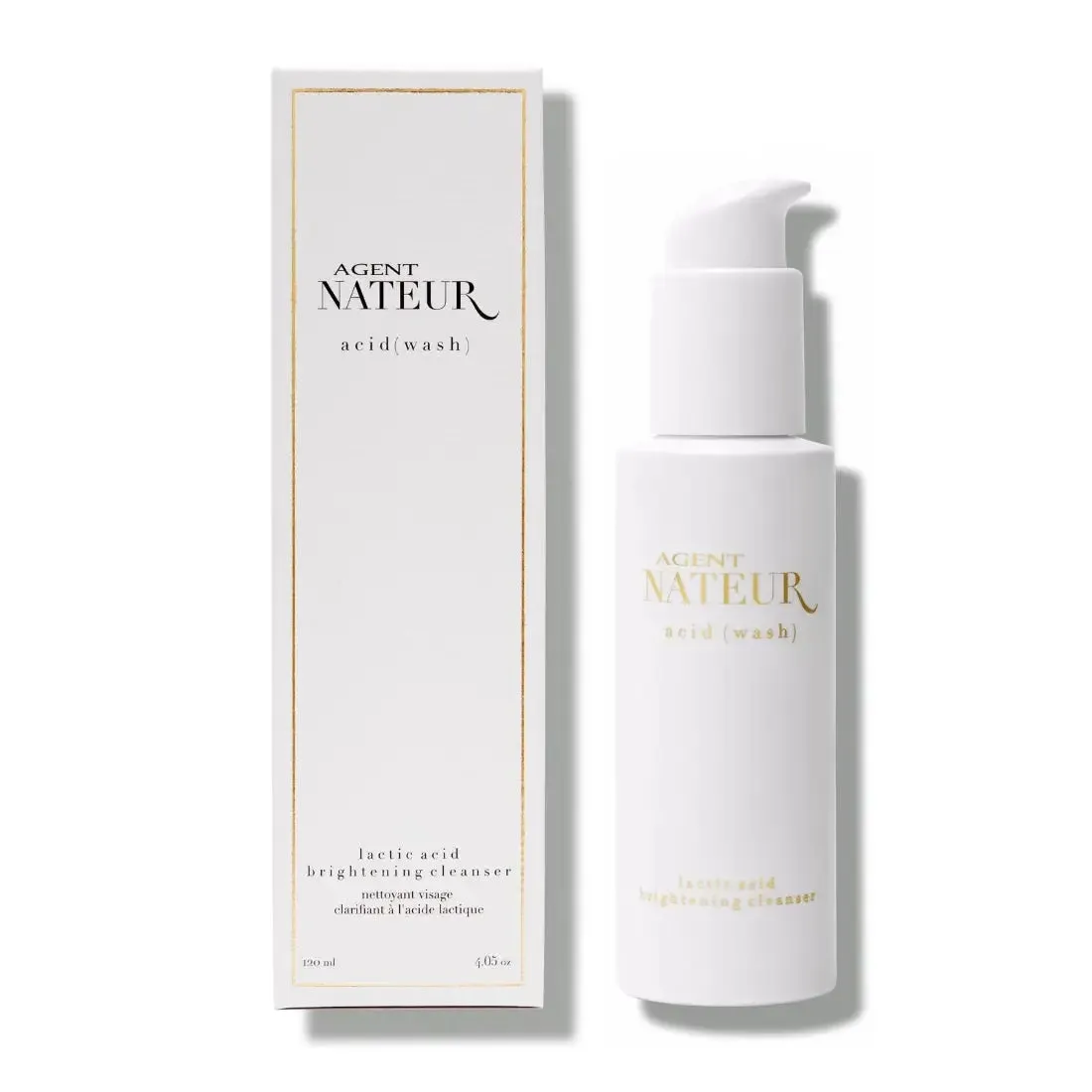 Agent Nateur Acid Wash Lactic Acid Dullness Cleanser 120ml