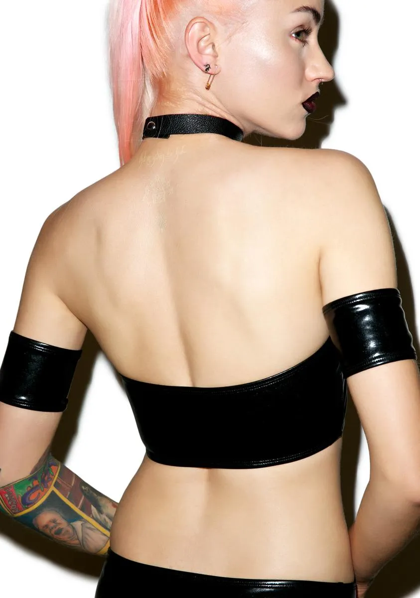 Alaska Bandeau Latex Bikini Top