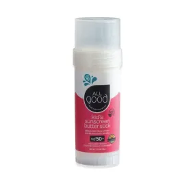 All Good SPF 50 Kid’s Mineral Sunscreen Butter Stick - Short Dated