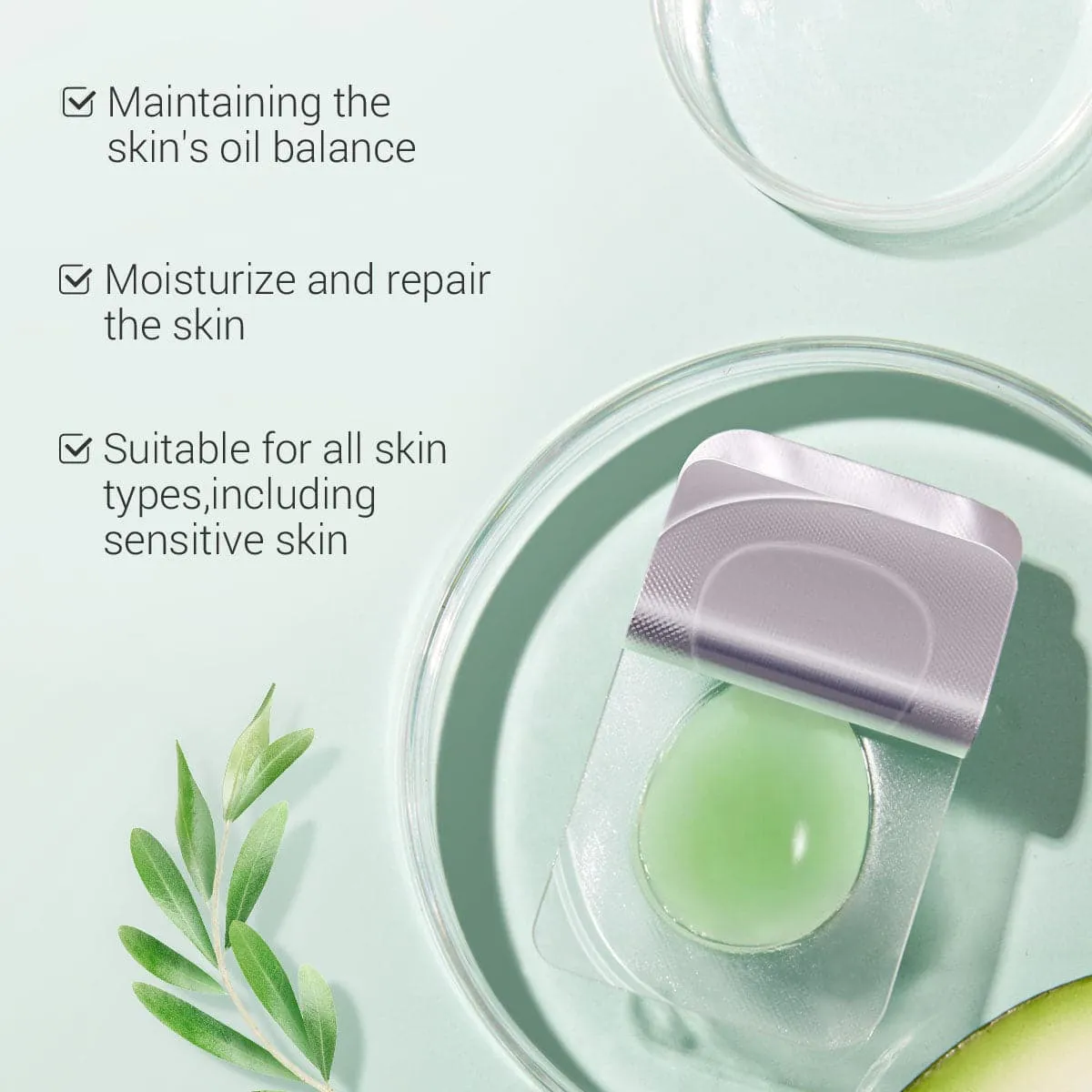 Avocado Makeup Remover Cleansing Balm Set（12pcs）