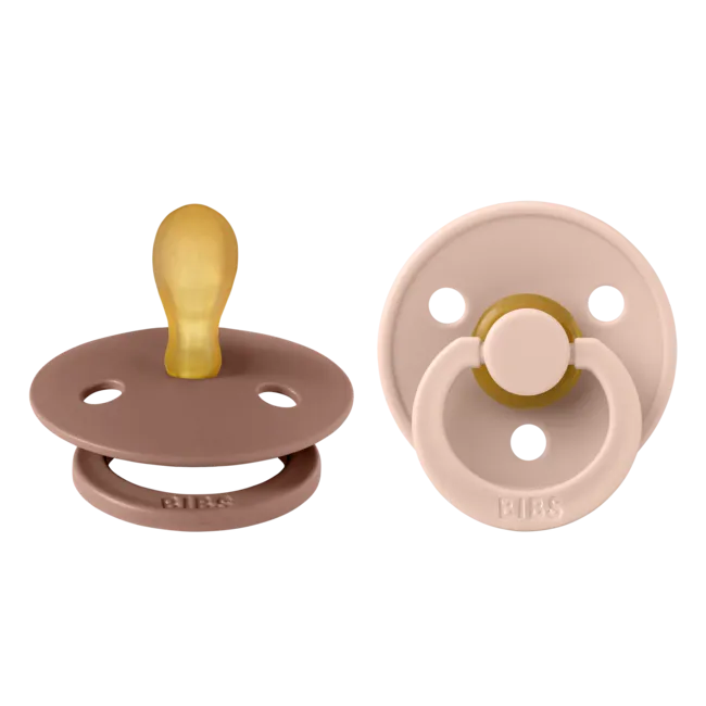 Bibs Pacifier ''Woodchuck and Blush'' Symmetrical