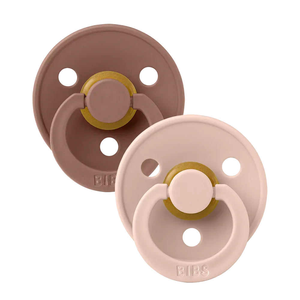 Bibs Pacifier ''Woodchuck and Blush'' Symmetrical