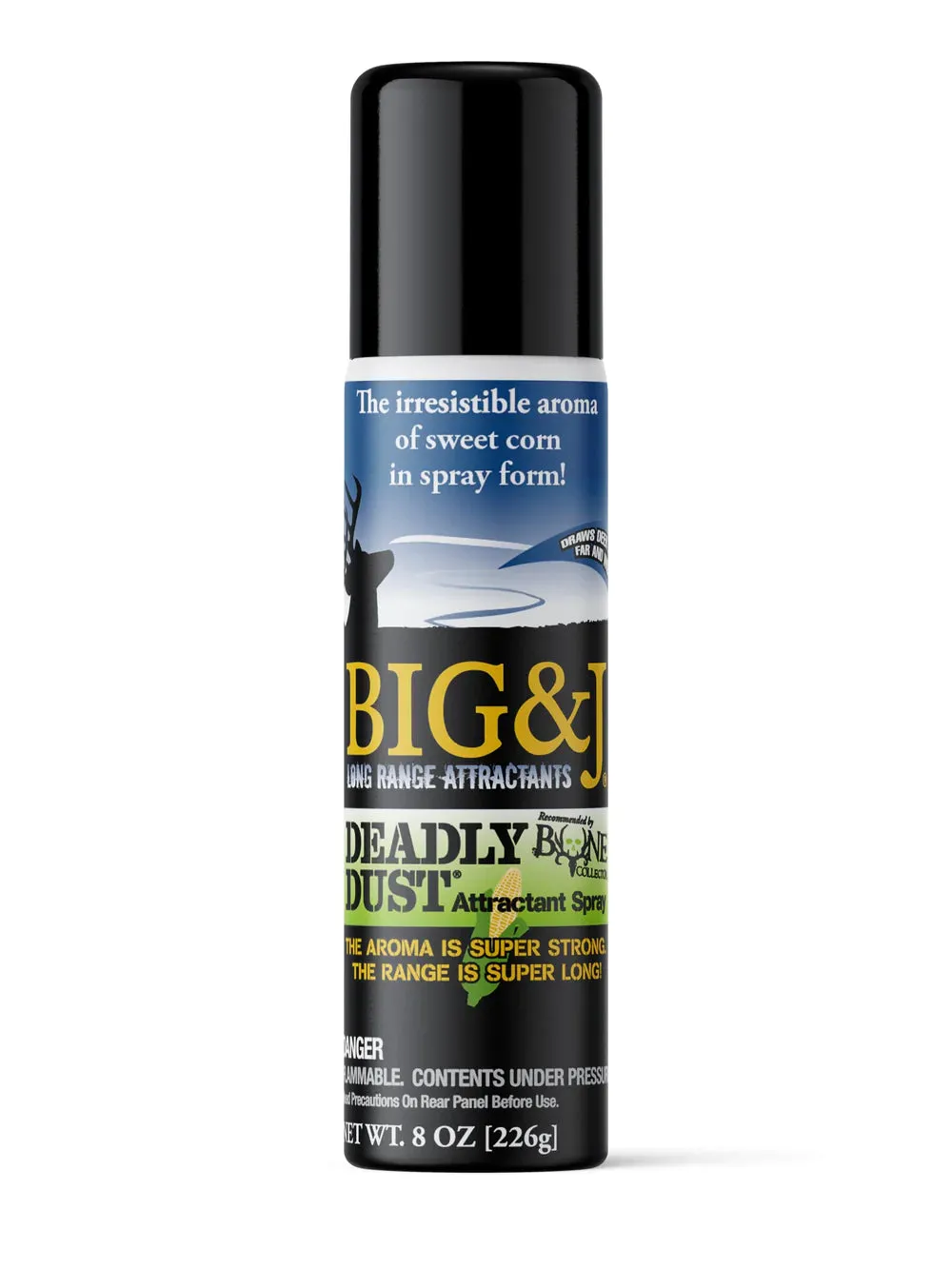 Big & J Deadly Dust Aerosol Attractant Spray 8oz