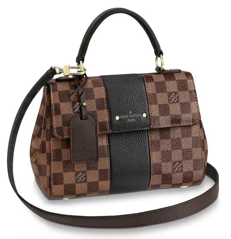 Bond Street BB Damier Ebene Handbag - Black or Magnolia Pink