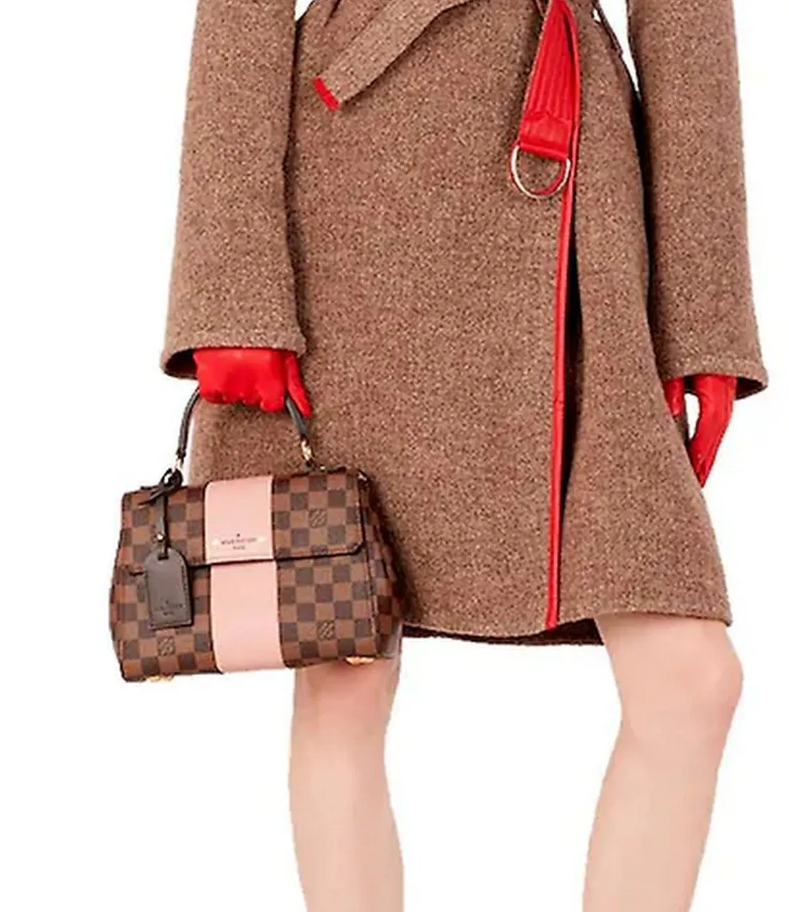 Bond Street BB Damier Ebene Handbag - Black or Magnolia Pink