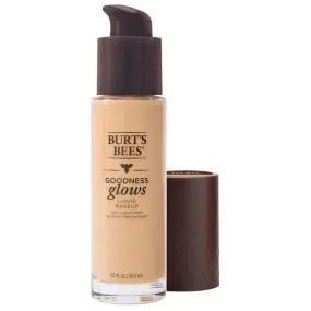 BURT'S BEES - Goodness Glows Liquid Foundation, Linen Beige - 1 fl. oz. (29.5 ml)