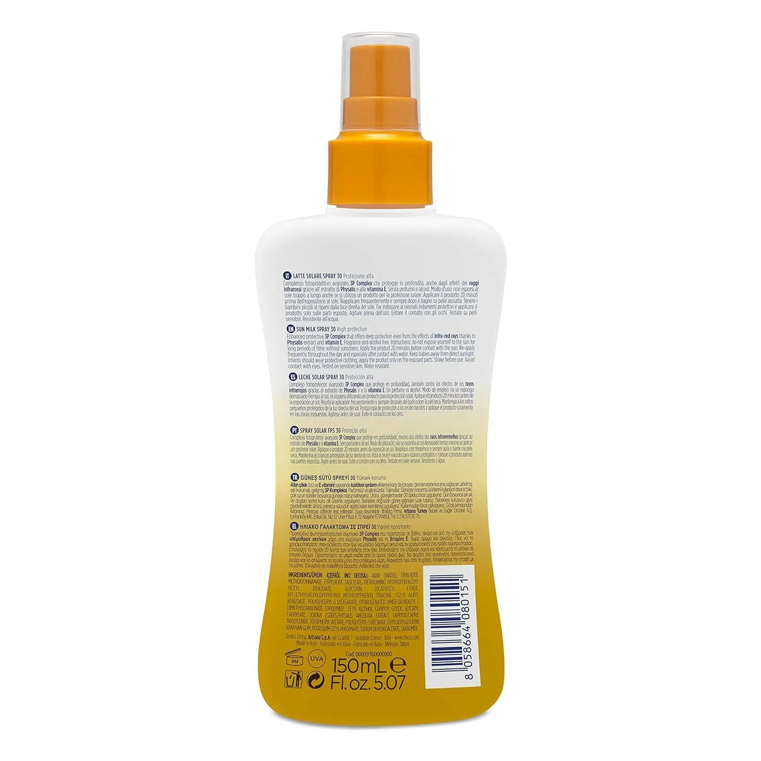 Chicco Sun Spray SPF30 150ML