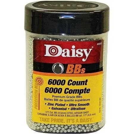 DAISY 4.5MM BB'S - 6000'S