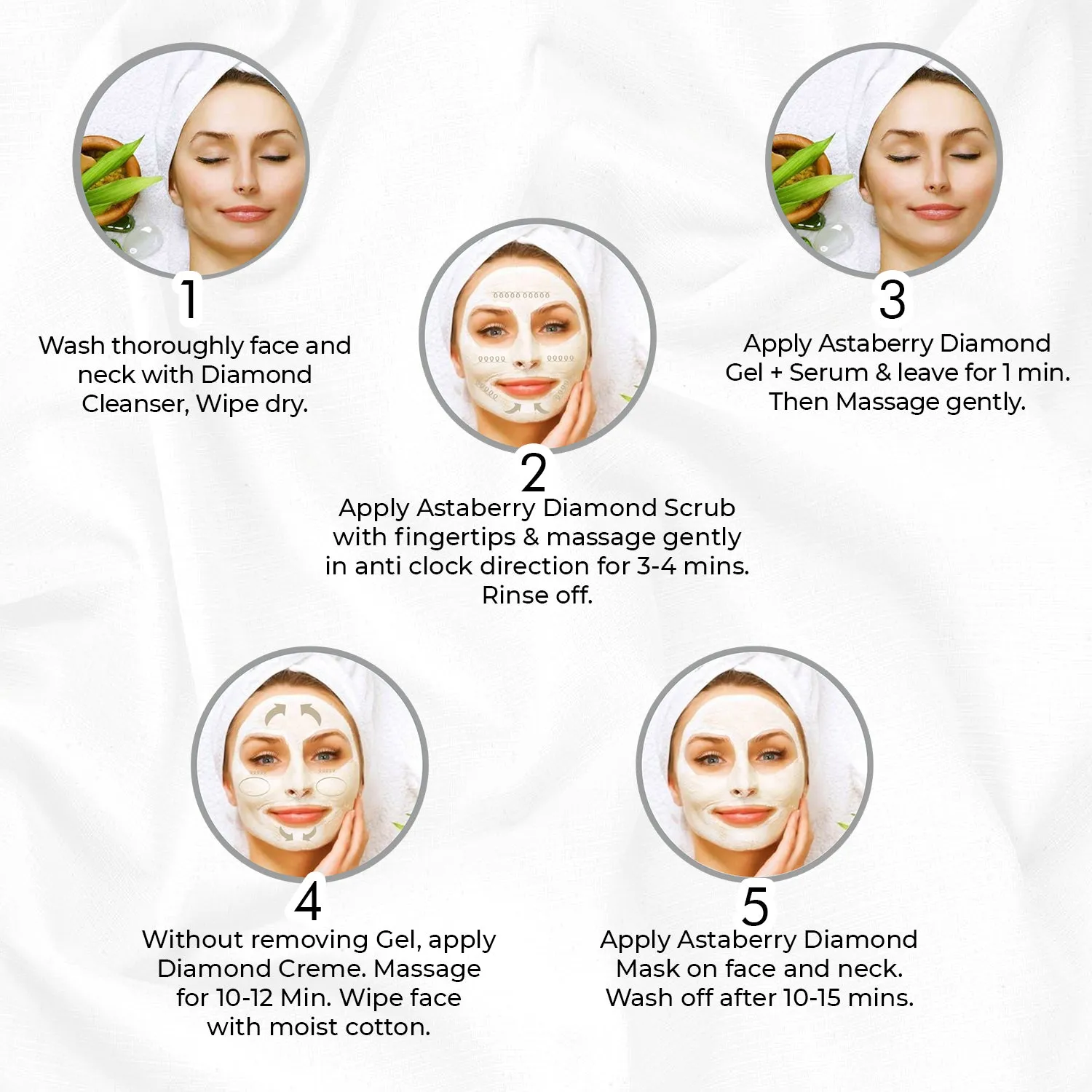 Diamond Mini Facial Kit | 5 Steps(100gm)