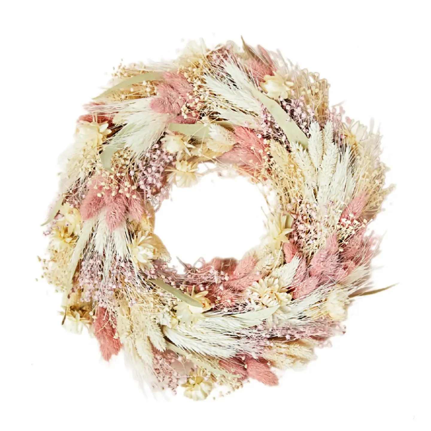 Dried Flower Wreath Blush