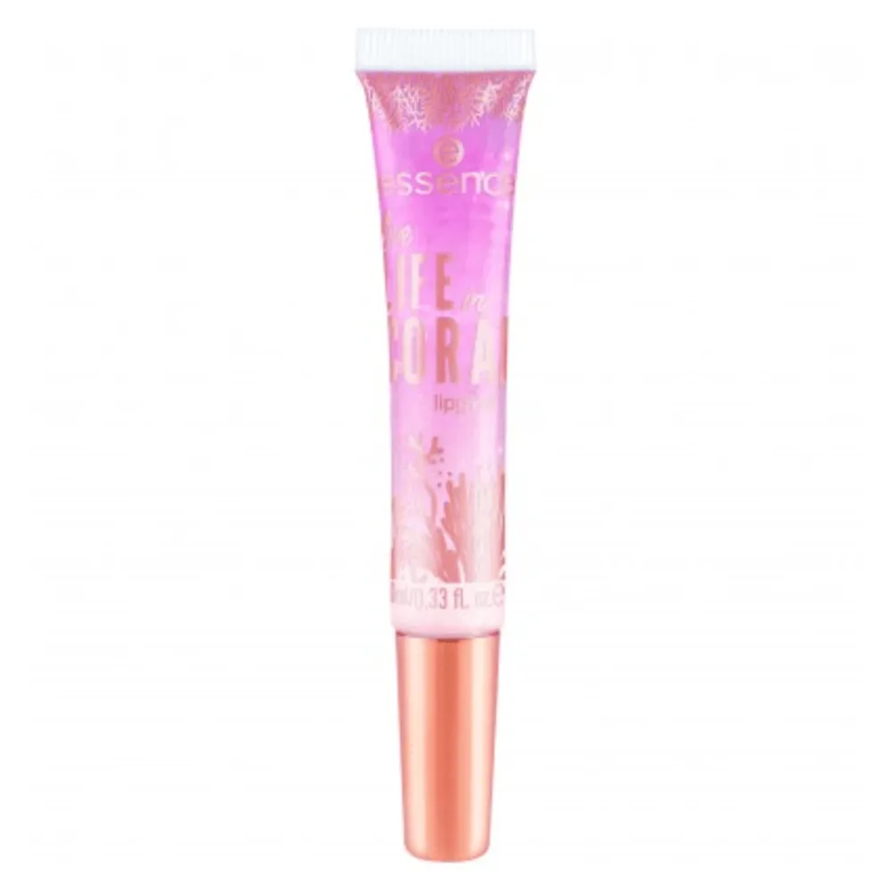 Essence live Life in Coral lipgloss
