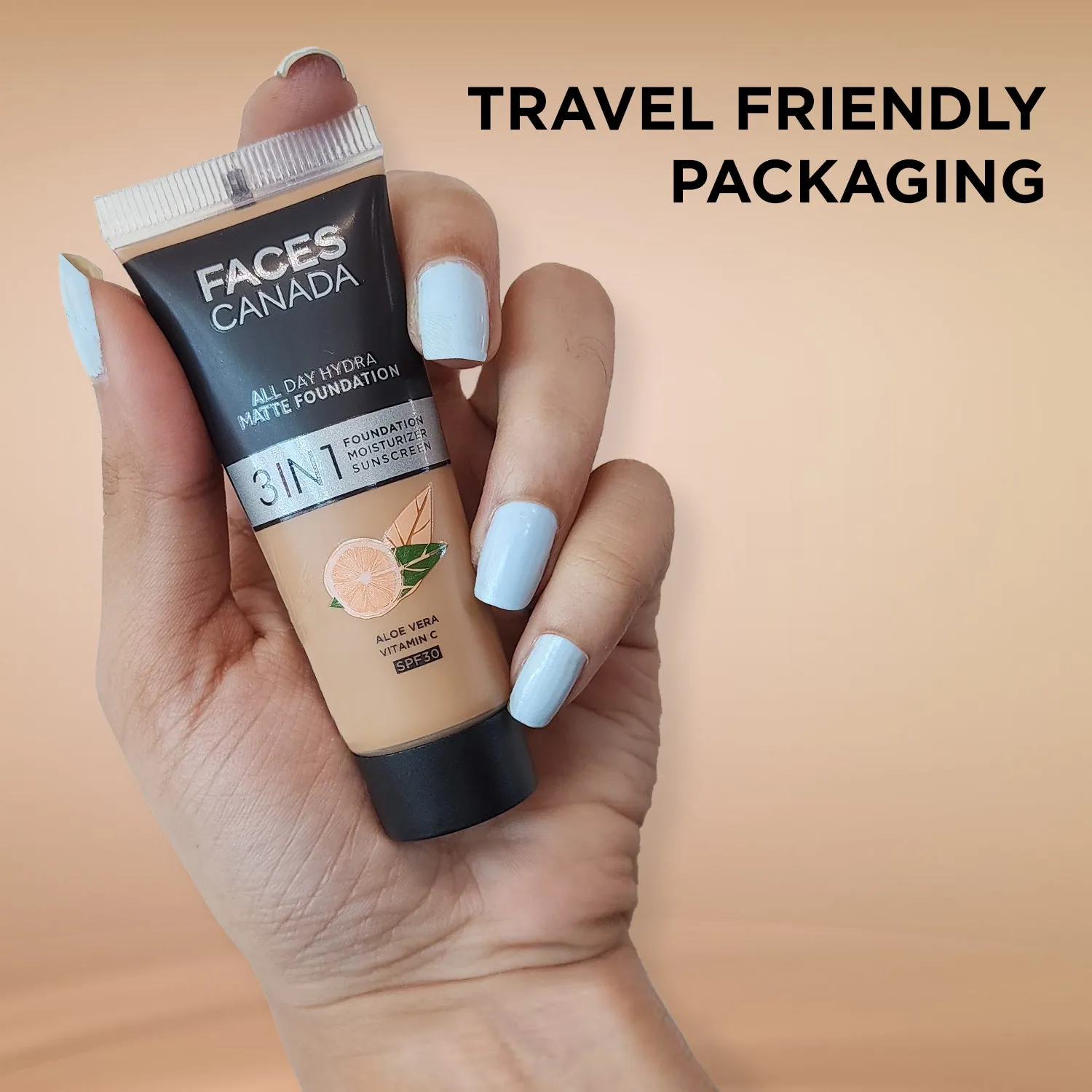 FACES CANADA All Day Hydra Matte Foundation Warm Natural 021 15ml