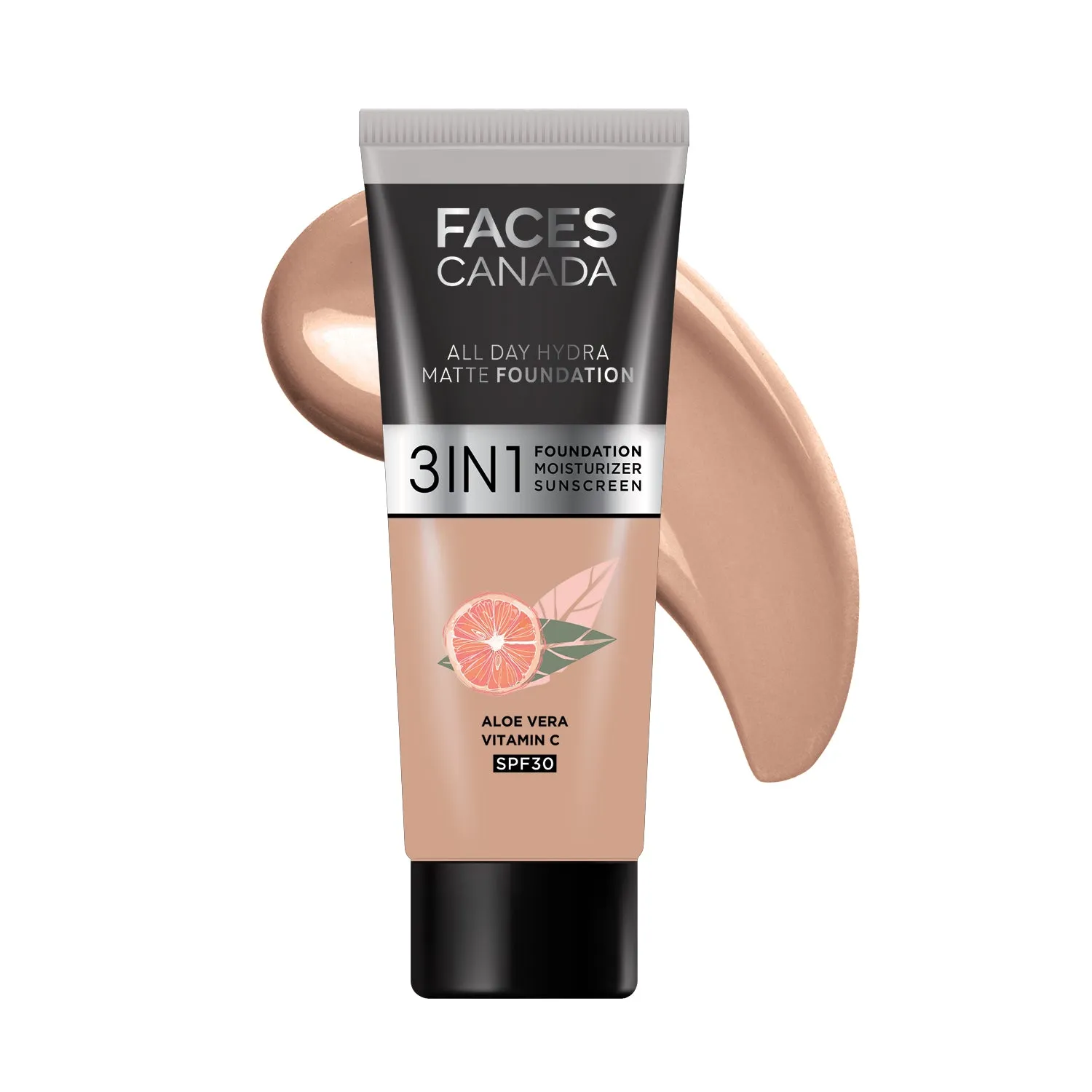 FACES CANADA All Day Hydra Matte Foundation Warm Natural 021 15ml