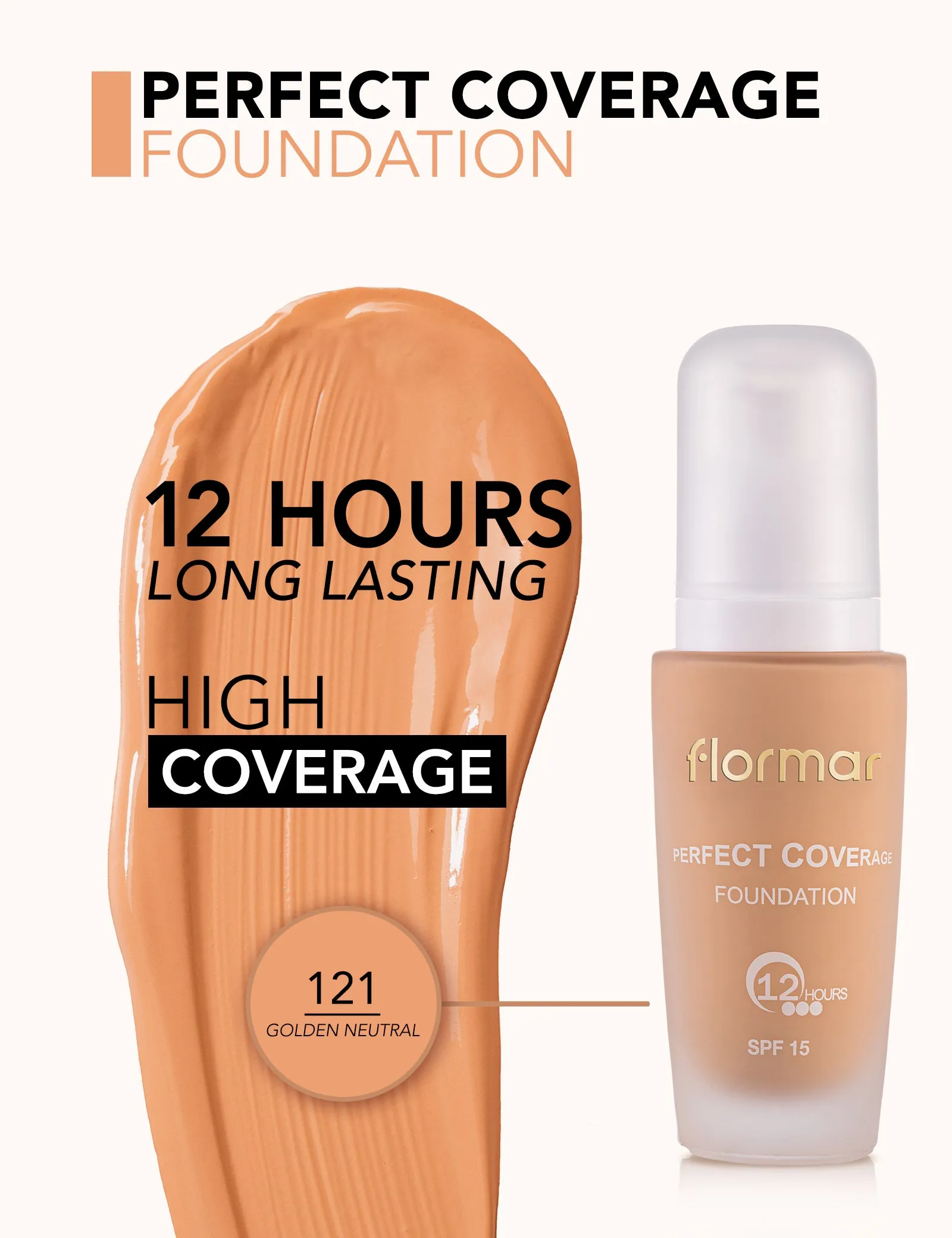 Flormar Perfect Coverage Foundation