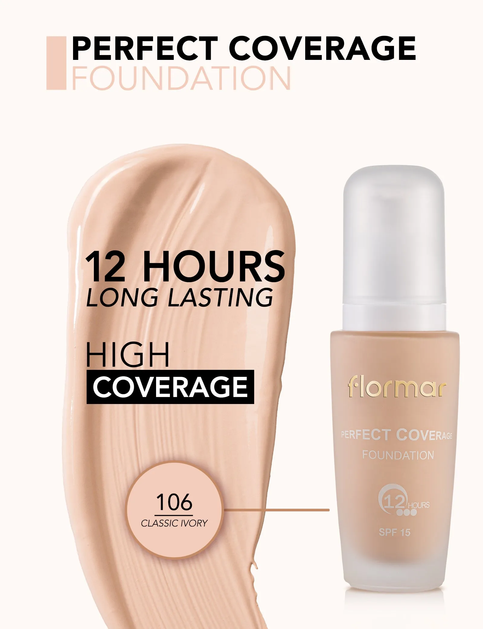 Flormar Perfect Coverage Foundation