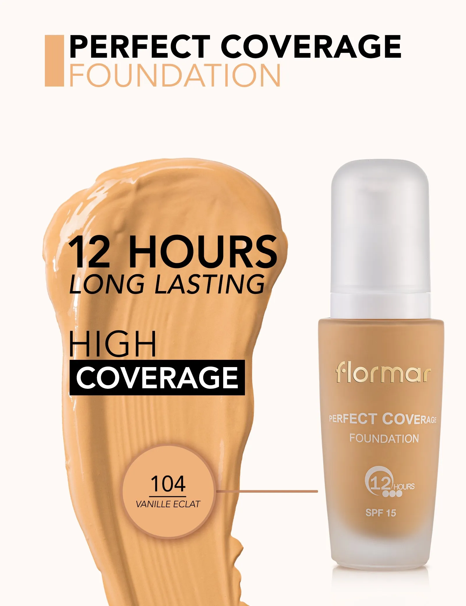 Flormar Perfect Coverage Foundation