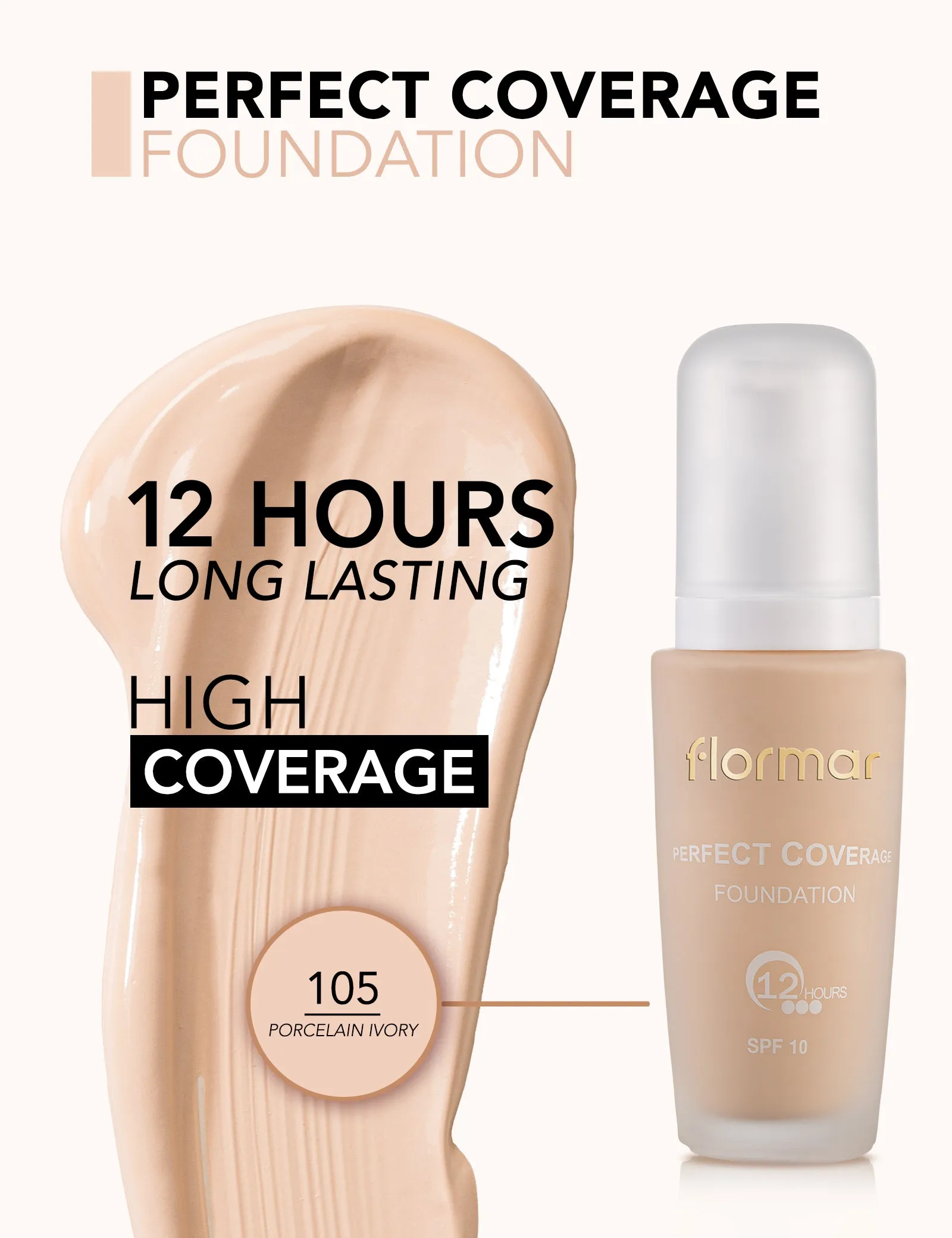 Flormar Perfect Coverage Foundation