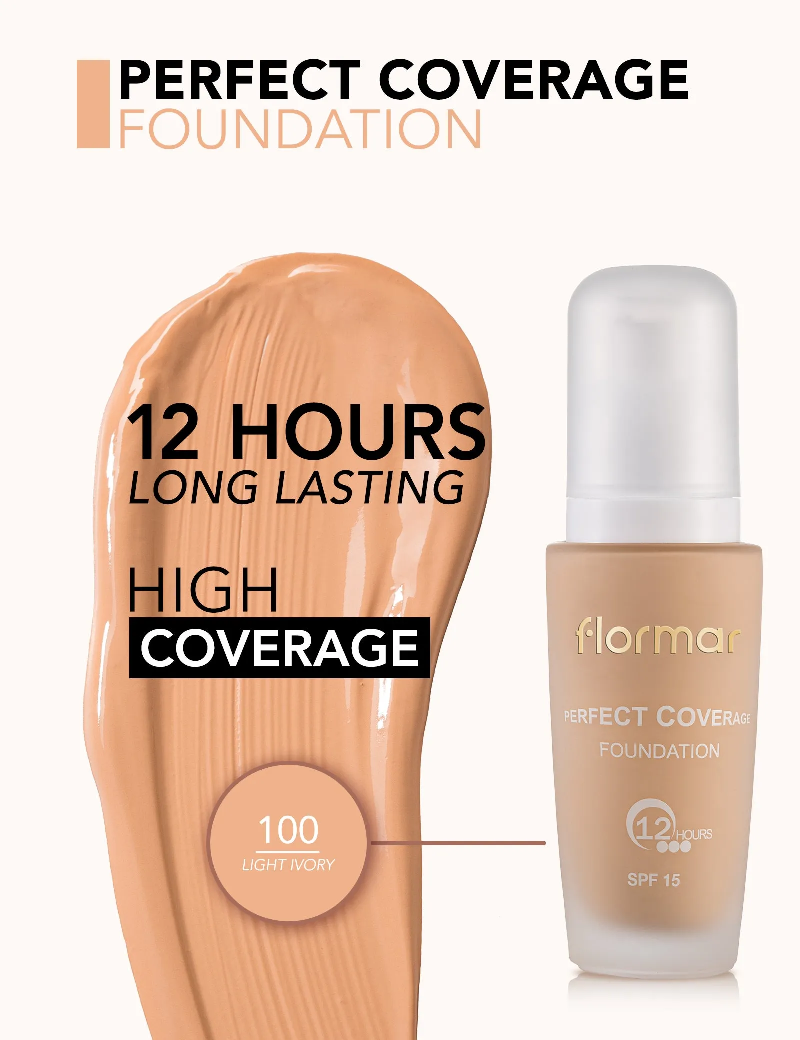 Flormar Perfect Coverage Foundation