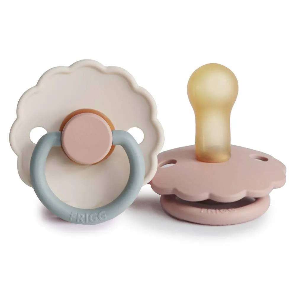 FRIGG DAISY PACIFIER 2 PACK | COTTON CANDY/BLUSH