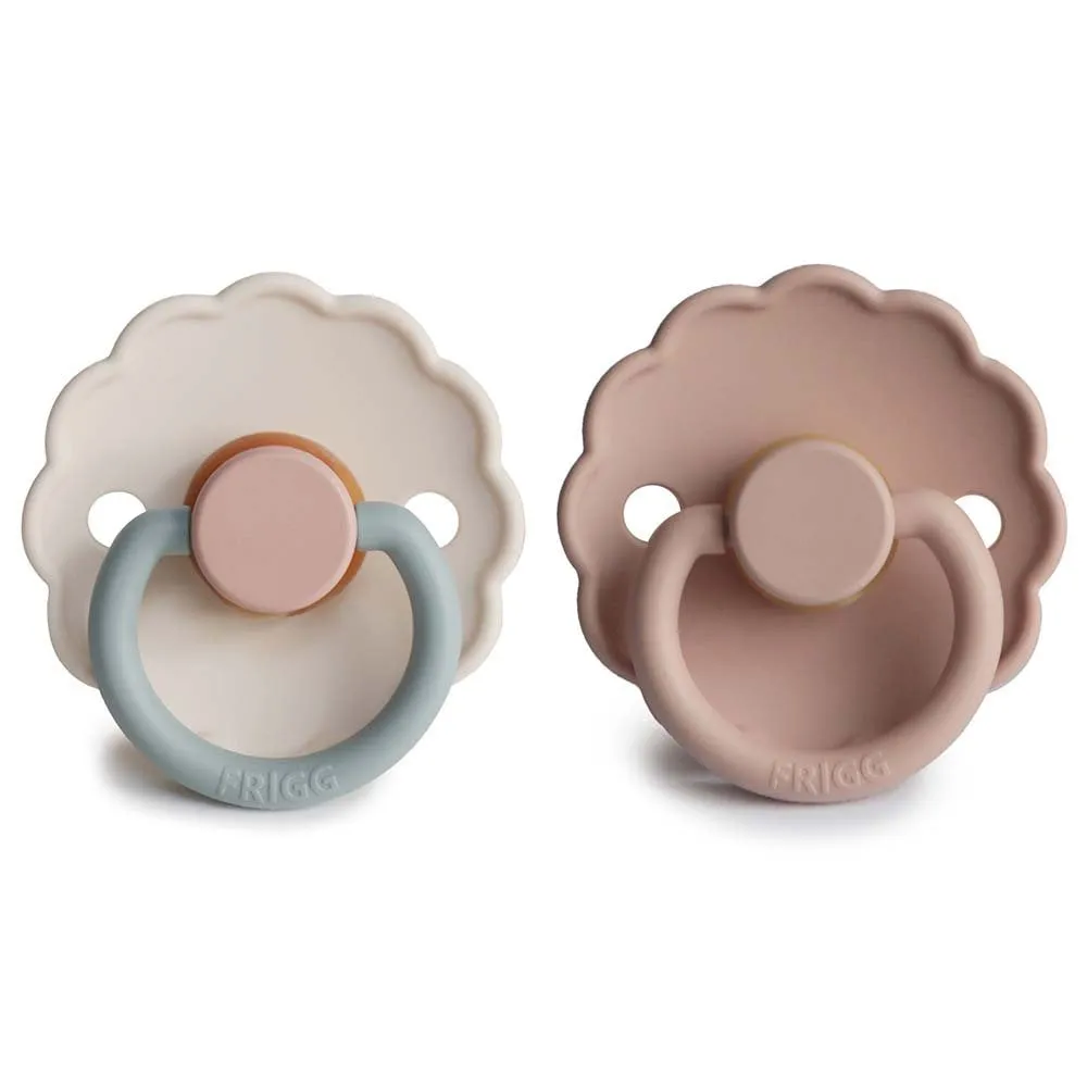 FRIGG DAISY PACIFIER 2 PACK | COTTON CANDY/BLUSH