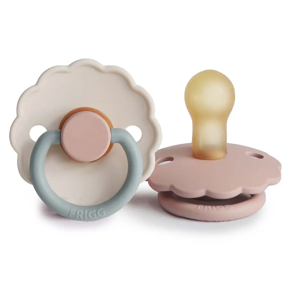 FRIGG DAISY PACIFIER 2 PACK | COTTON CANDY/BLUSH