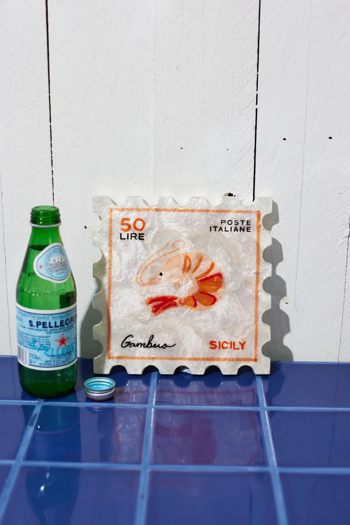 Gambero Stamp - Wall Art