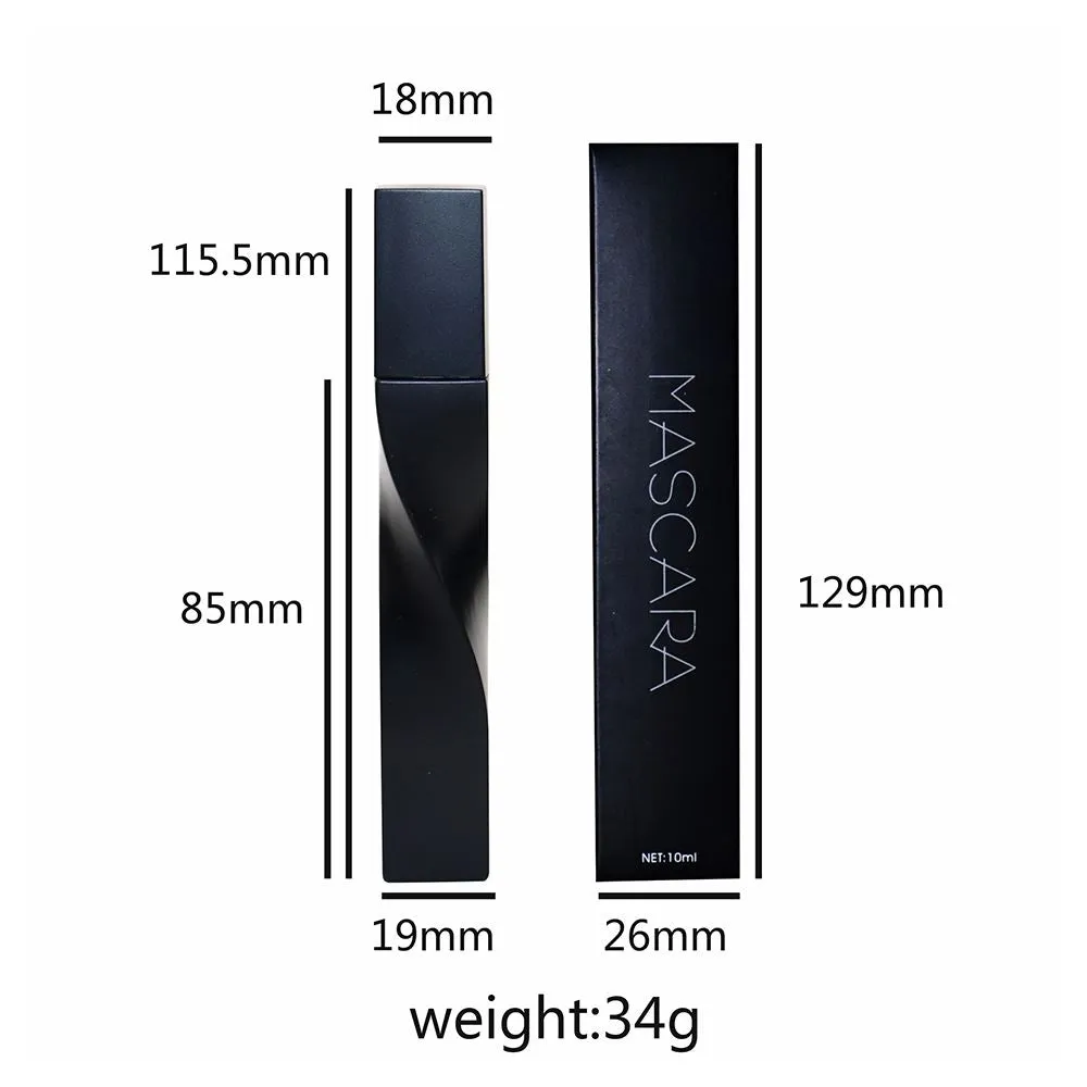 Gold Twisted Tube Unique Black Mascara Vendor