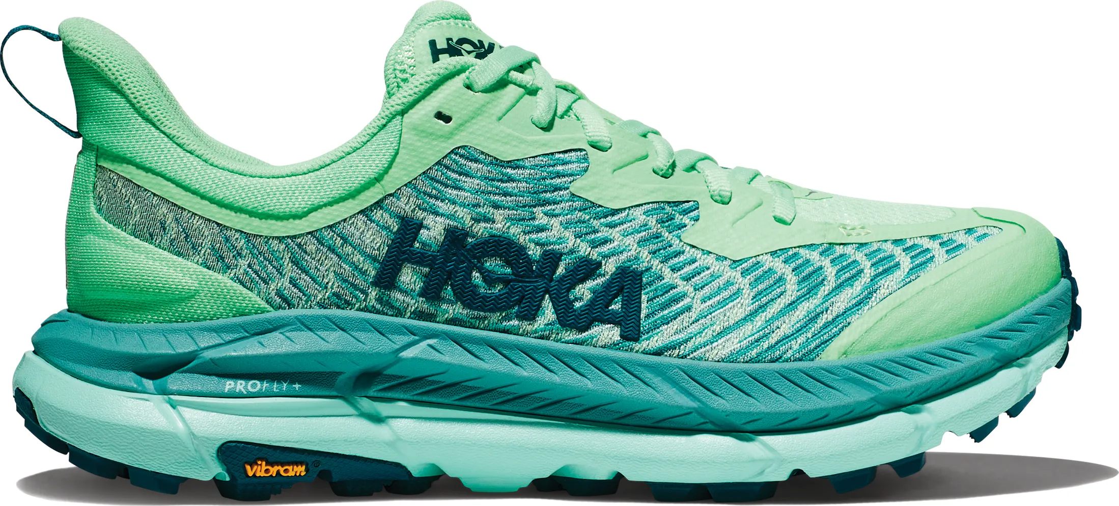 Hoka Women&#x27;s Mafate Speed 4 Lime Glow / Ocean Mist | Buy Hoka Women&#x27;s Mafate Speed 4 Lime Glow / Ocean Mist here | Outnorth