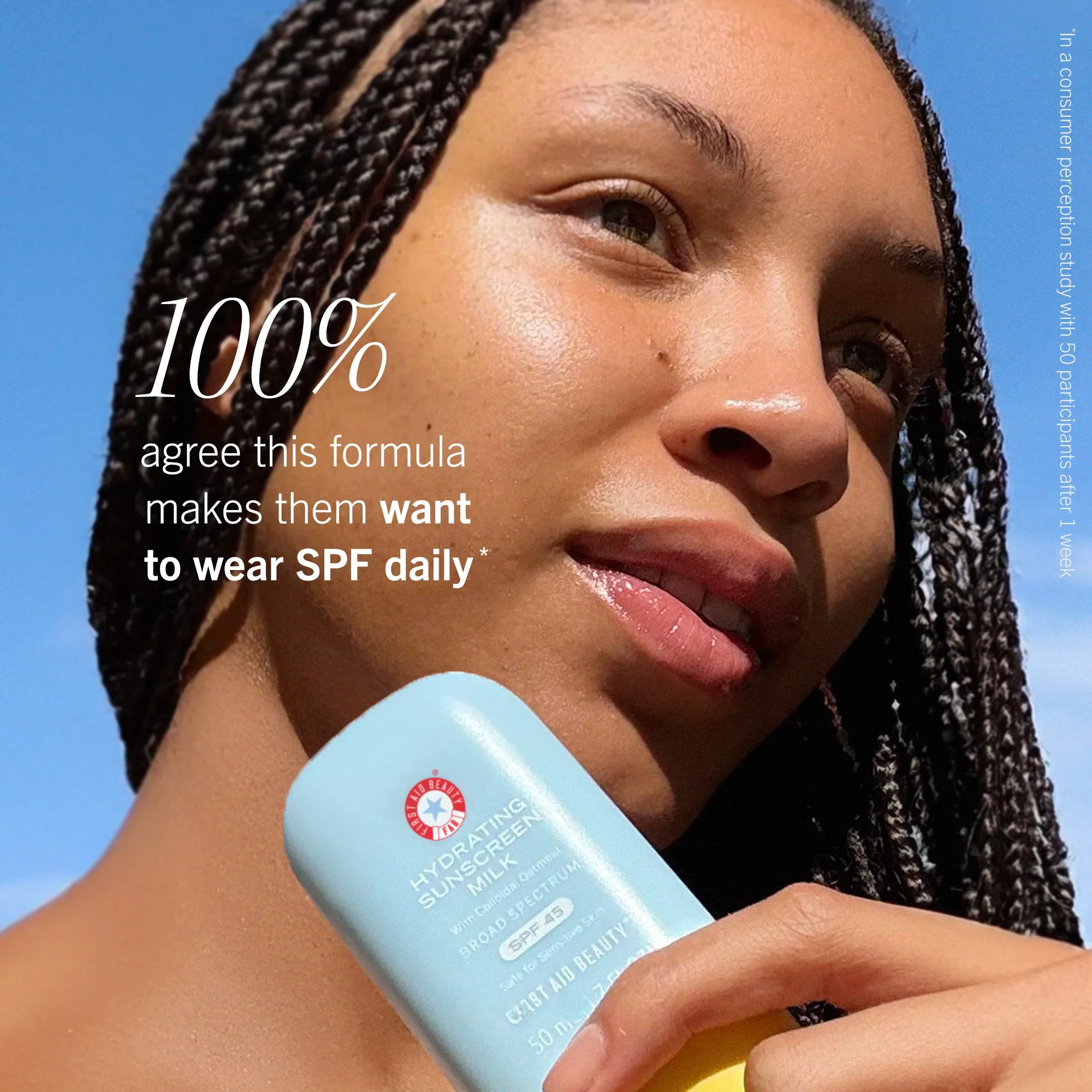 Hydrating Sunscreen Milk with Colloidal Oatmeal Broad Spectrum SPF 45