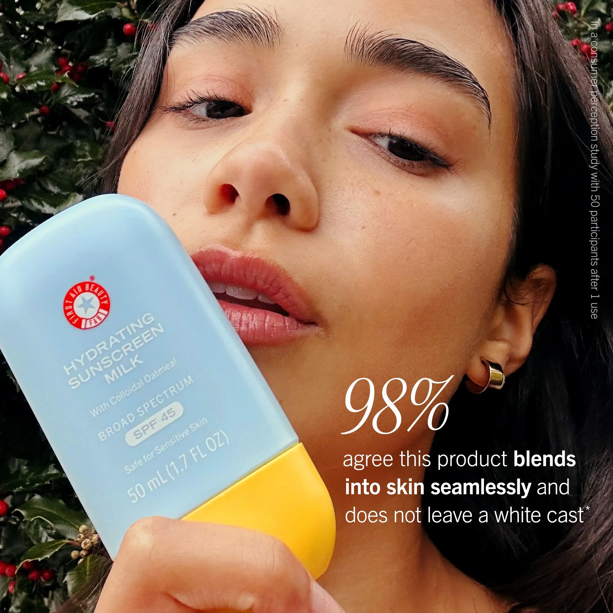 Hydrating Sunscreen Milk with Colloidal Oatmeal Broad Spectrum SPF 45