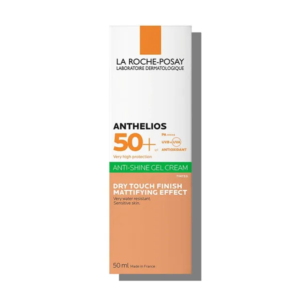 La Roche Posay - Anthelios Anti Shine Tinted Dry Touch Gel Cream SPF50 