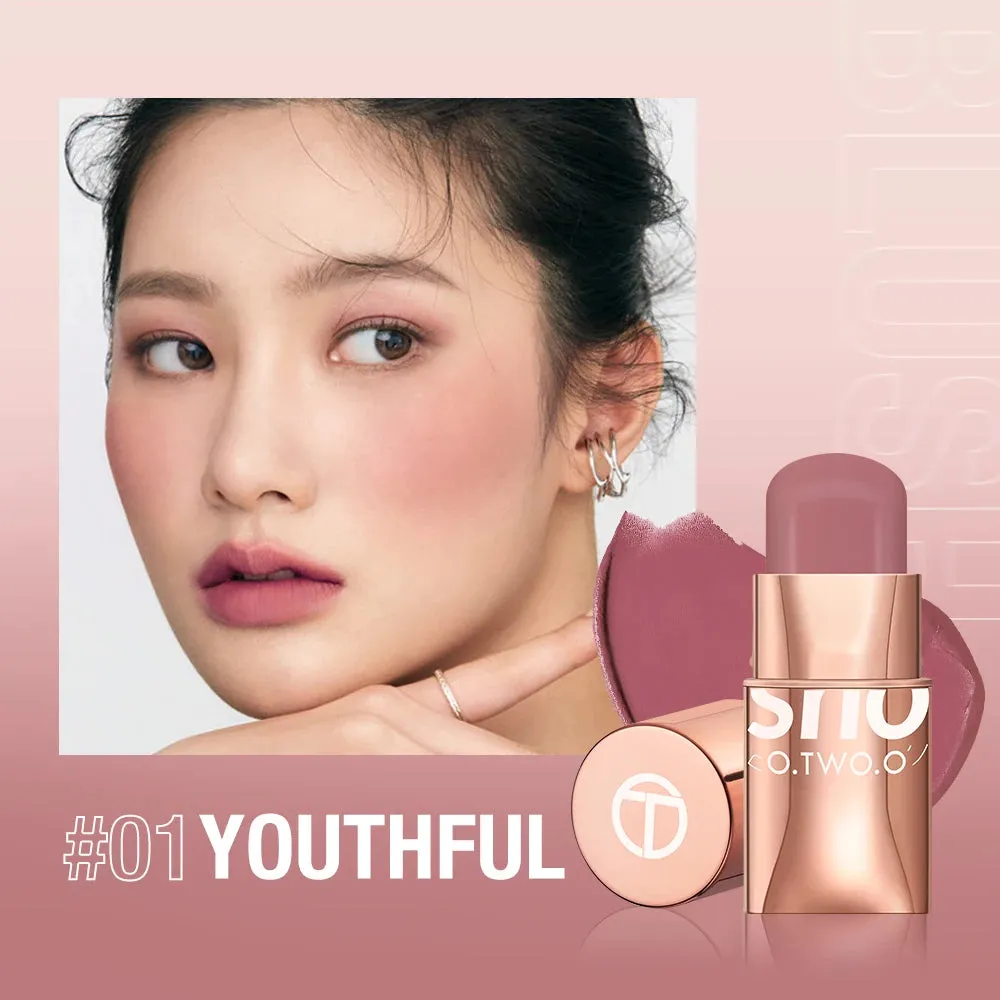 Lipstick Matte Blush Stick with Shimmer