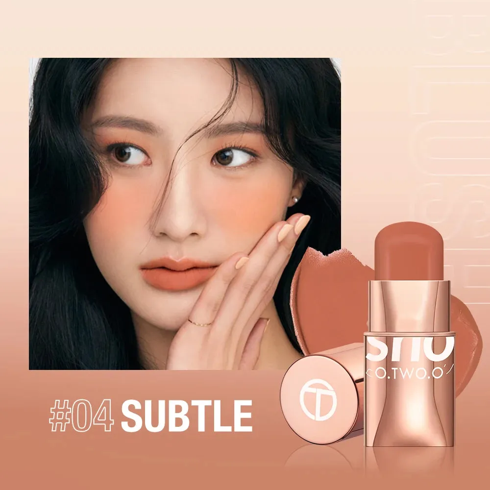 Lipstick Matte Blush Stick with Shimmer