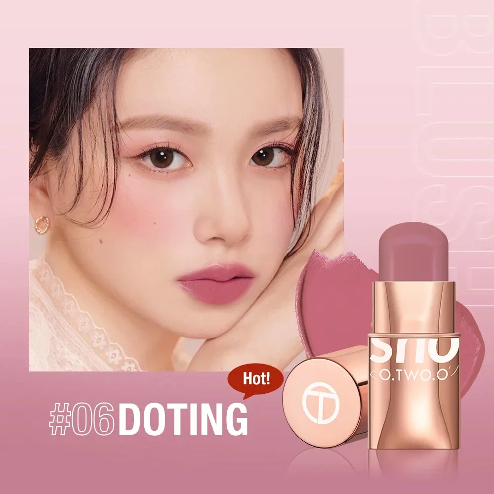 Lipstick Matte Blush Stick with Shimmer