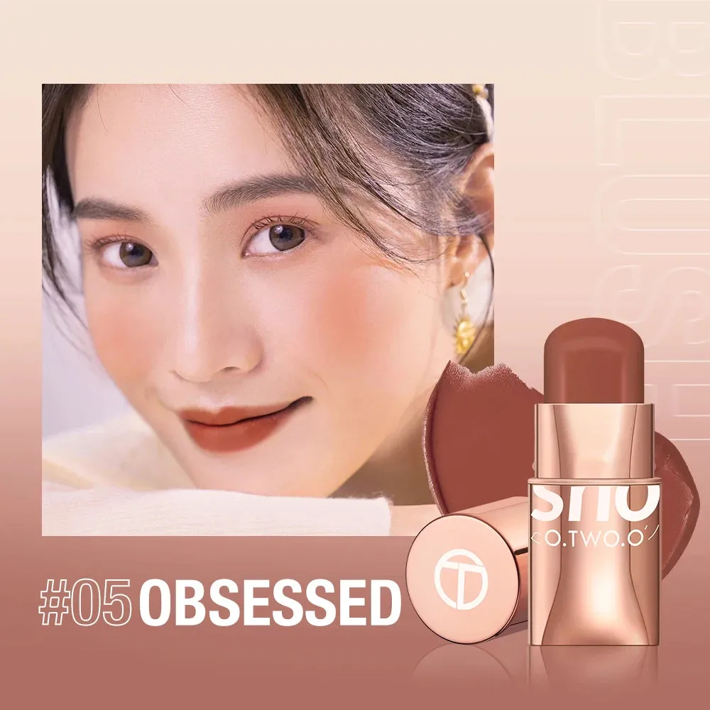 Lipstick Matte Blush Stick with Shimmer
