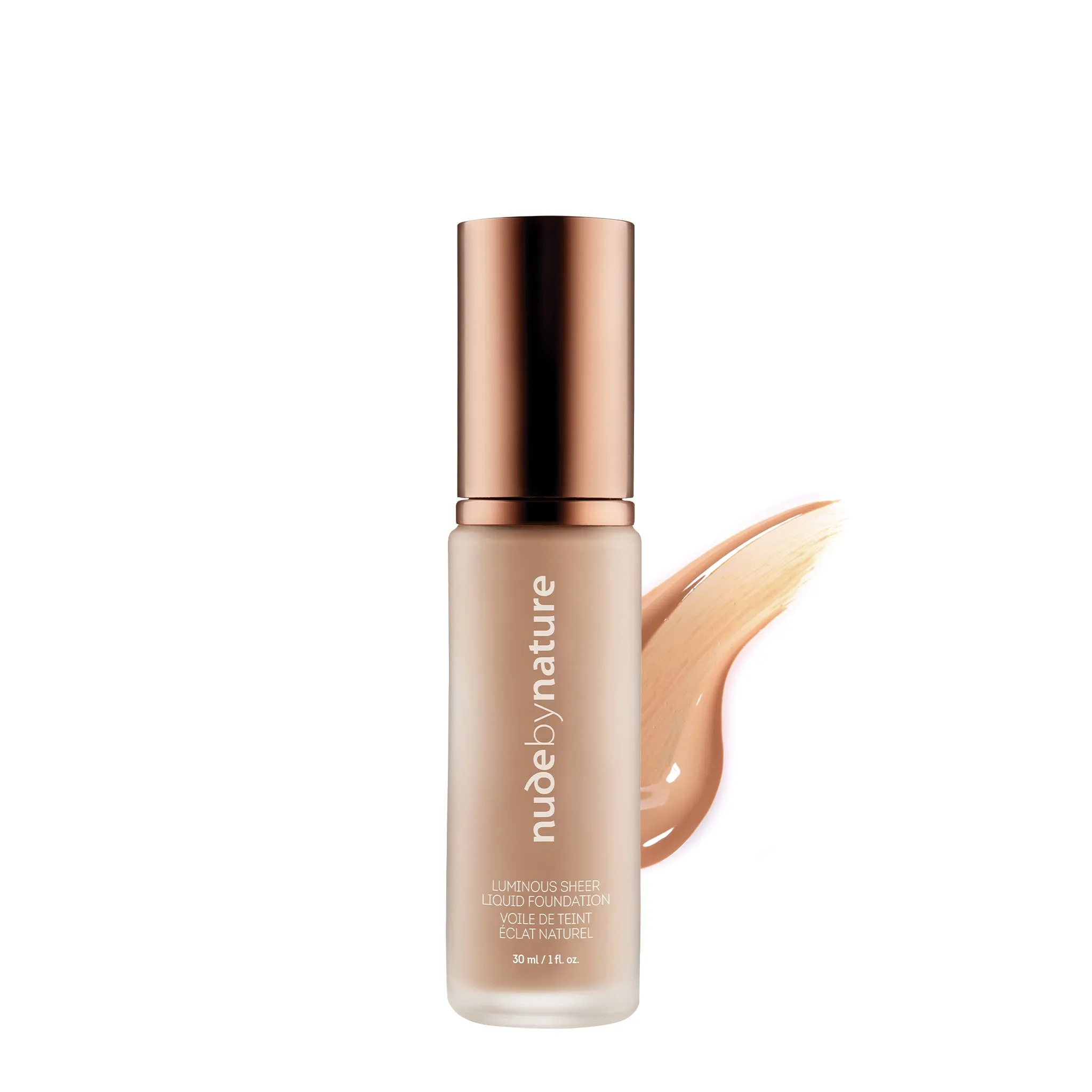 Luminous Sheer Liquid Foundation & Round Foundation Brush Duo