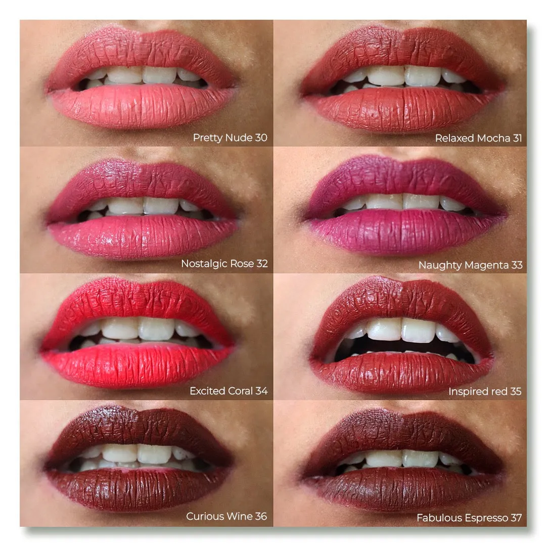 Matte Liquid Lip Curious Wine 36 |  Feather Light | Super Comfortable | Long Lasting