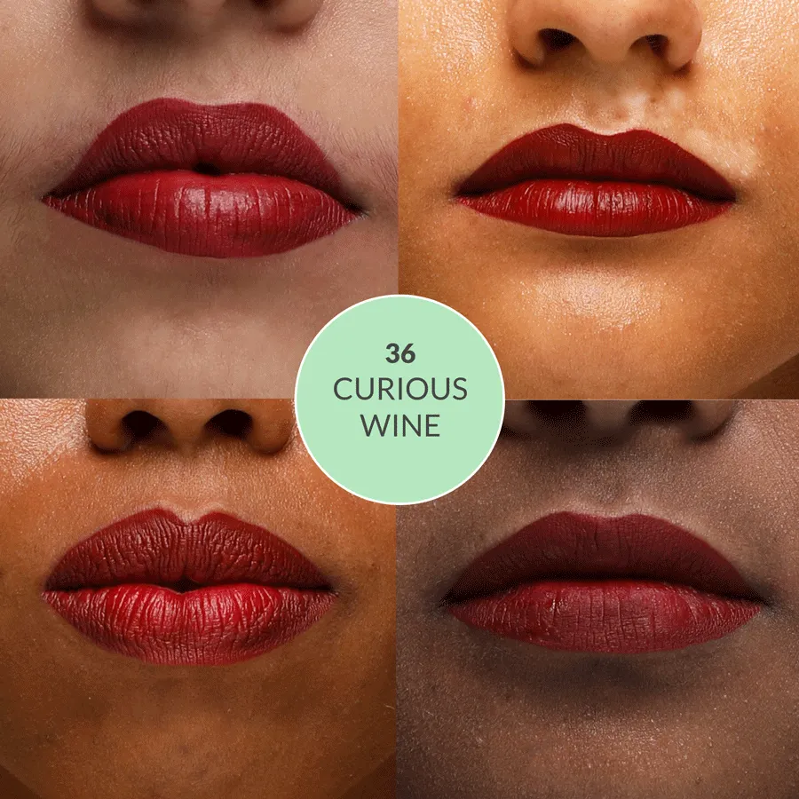 Matte Liquid Lip Curious Wine 36 |  Feather Light | Super Comfortable | Long Lasting