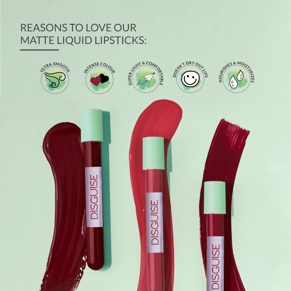 Matte Liquid Lip Curious Wine 36 |  Feather Light | Super Comfortable | Long Lasting
