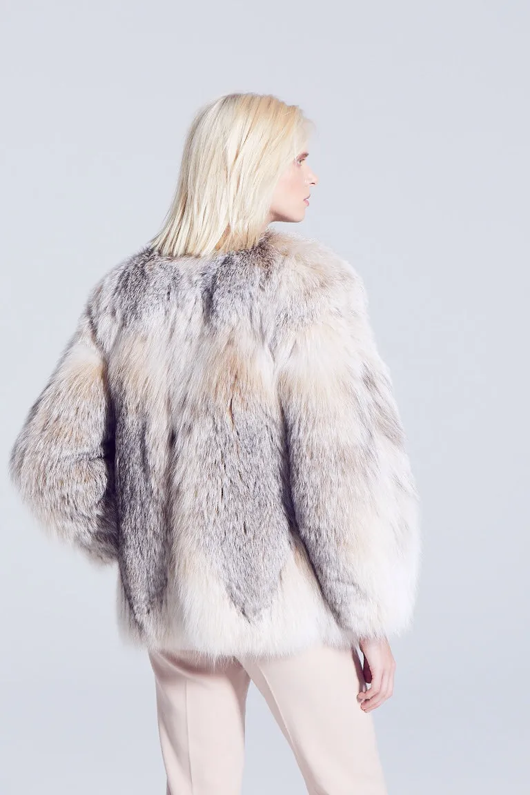 Maxine Lynx Fur Jacket