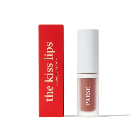 PAESE THE KISS LIPS SET - Liquid Lipstick & Lip Liner - 01 Nude Beige