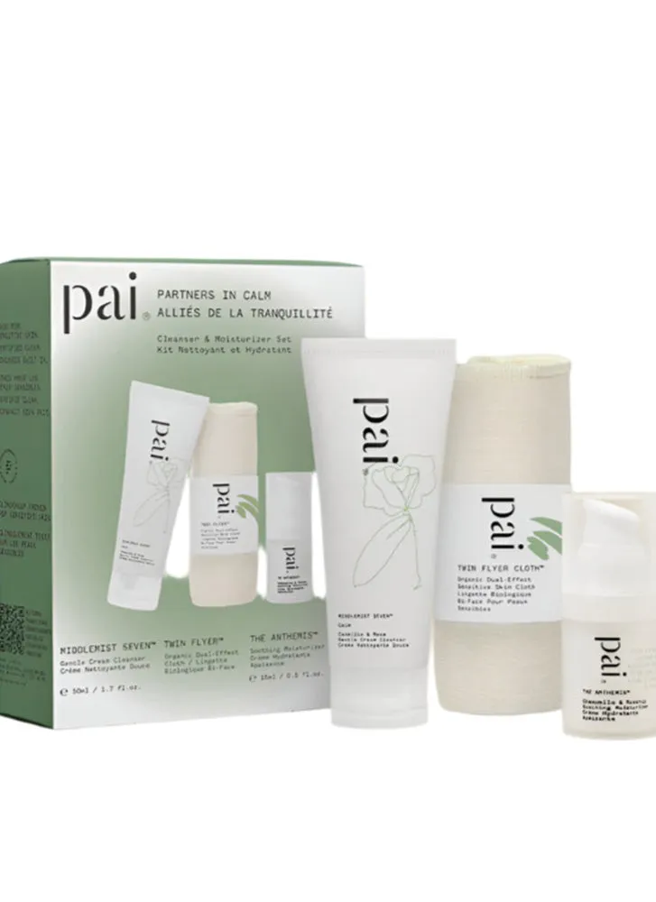 Pai Skincare Partners in Calm Cleanser & Moisturizer Set