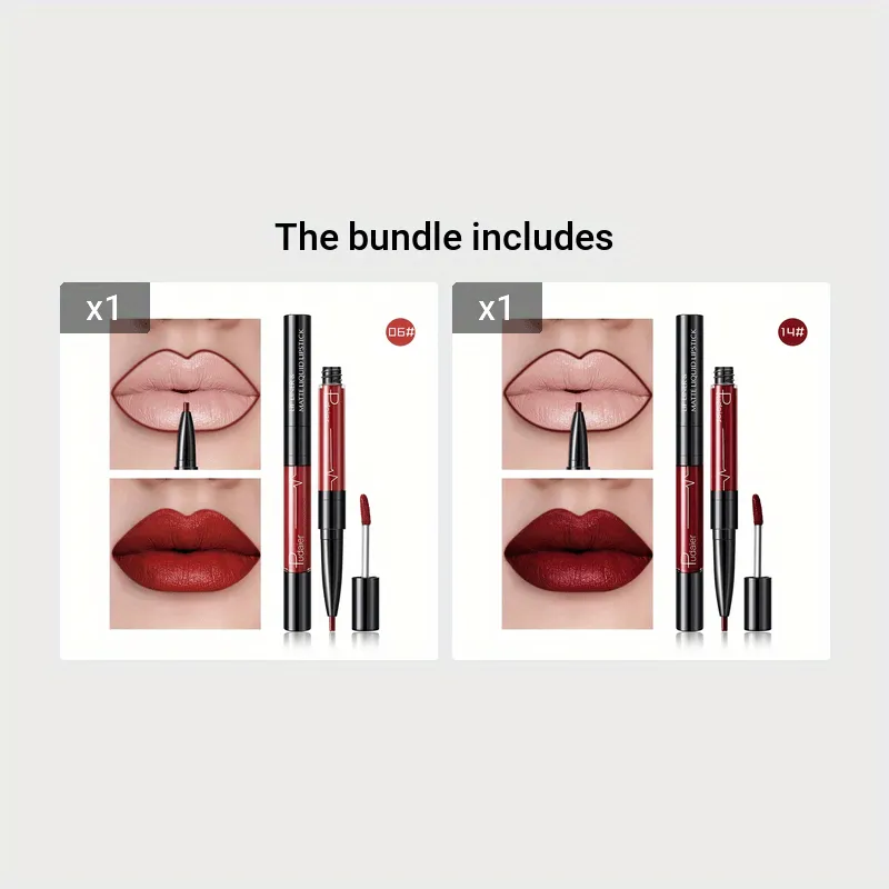 Pudaier's 16-Color Lipstick Set