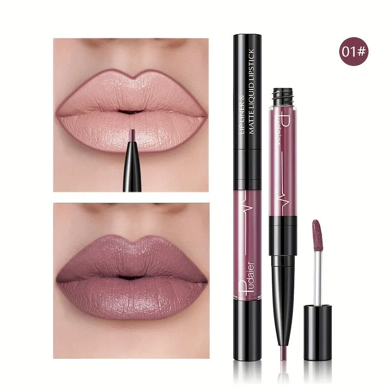 Pudaier's 16-Color Lipstick Set