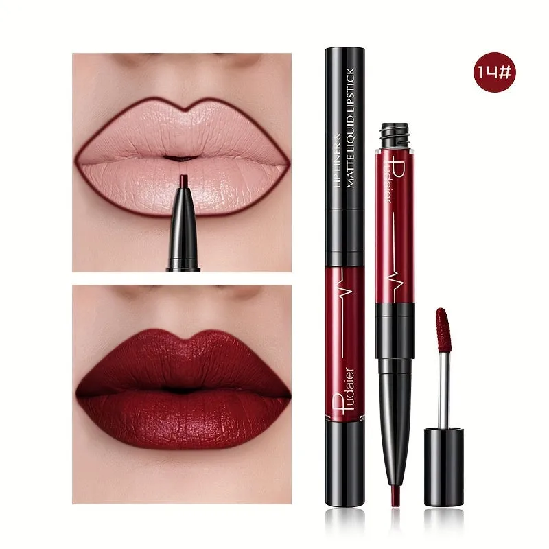 Pudaier's 16-Color Lipstick Set