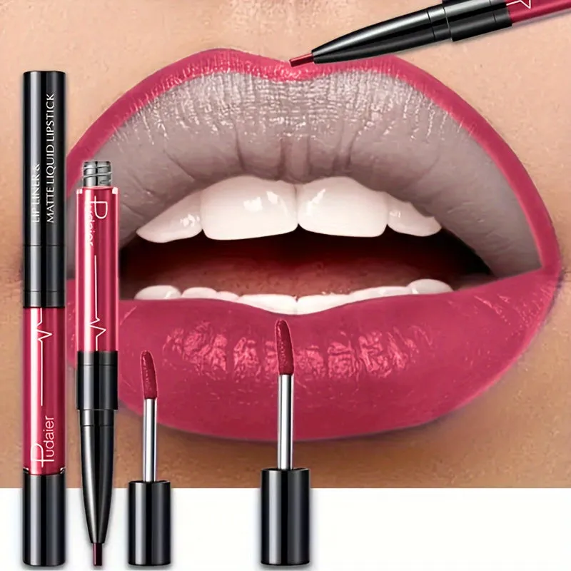 Pudaier's 16-Color Lipstick Set
