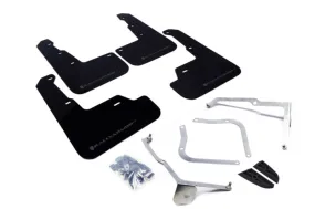 Rally Armor UR Black Mud Flap w/ Grey Logo - Subaru WRX/STI VA